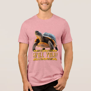 T-shirt En Tri-matière Tortue 001 Coquille Ouais!