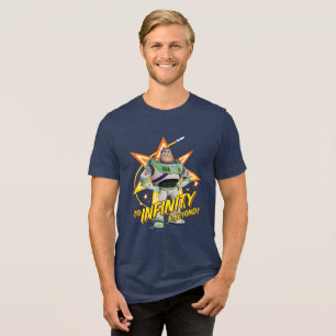 T-shirt En Tri-matière Toy Story 4   Buzz "Vers l'infini et au-delà" Étoi