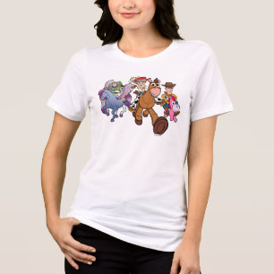 T-shirt En Tri-matière Toy Story 5 Woody, Jessie et Buzz partent en bal