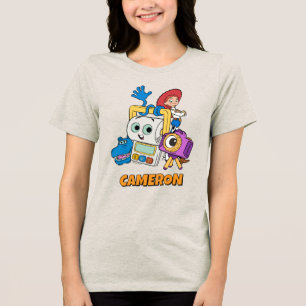 T-shirt En Tri-matière Toy Story Atlas, Smarty Pants, Snappy, & Jessie