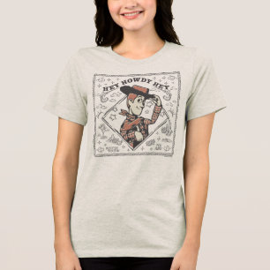 T-shirt En Tri-matière Toy Story Woody "Héy Howdy Hé"