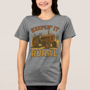 T-shirt En Tri-matière Tracteur rural