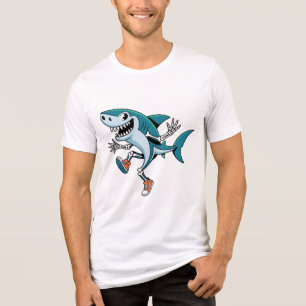 T-shirt En Tri-matière Tralalero Tralala SkeleBoo Halloween Design Homme