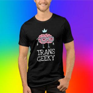 T-shirt En Tri-matière Trans Geeky