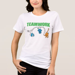 T-shirt En Tri-matière Travail d'équipe
