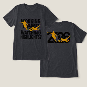 T-shirt En Tri-matière Travailleur acharné ou regardeur de highlights Foo