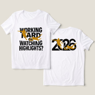 T-shirt En Tri-matière Travailleur acharné ou regardeur de highlights Foo
