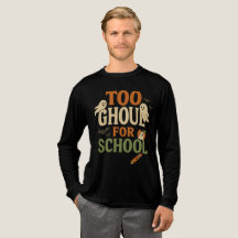 Trop Ghoul pour enseignant d'école Chemise d'Hallo