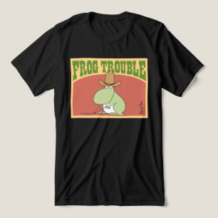 T-shirt En Tri-matière TROUBLE FROG par Sandra Boynton Vêtements officiel