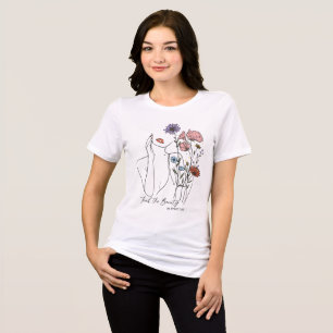 T-shirt En Tri-matière Trouver la beauté dans la citation quotidienne ave