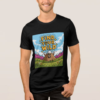 T-shirt En Tri-matière Trouvez votre dessin humoristique Wild Cute Mounta