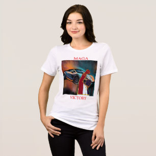 T-SHIRT EN TRI-MATIÈRE TRUMP