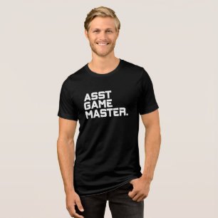 T-shirt En Tri-matière Typographie Moderne Asst Game Master Hommes Corres