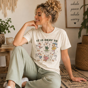 T-shirt En Tri-matière Un message de soutien à la santé mentale