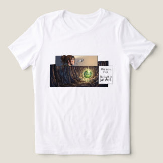T-shirt En Tri-matière Un pas de plus La lumière est juste devant Manga C