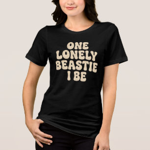 T-shirt En Tri-matière Un Seul Bestiole Solitaire De Style Rétro Années 7