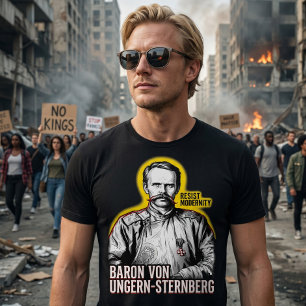 T-shirt En Tri-matière Ungern Sternberg Résiste à la Modernité