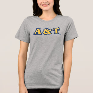 T-shirt En Tri-matière Université d'État A&T de Caroline du Nord Mot-sy