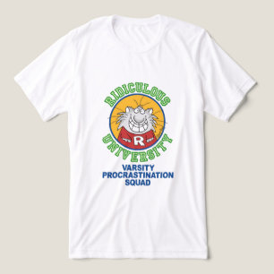 T-SHIRT  EN TRI-MATIÈRE UNIVERSITÉ RIDICULE