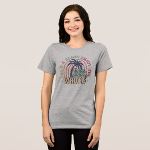 T-shirt En Tri-matière Vague Life Beach