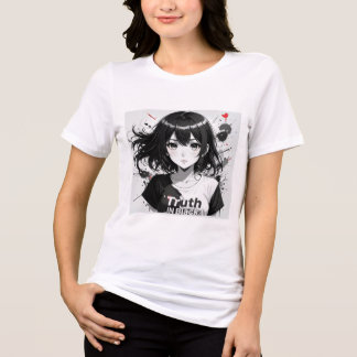T-shirt En Tri-matière Vérité en noir