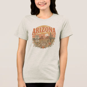T-shirt En Tri-matière Vêtements de style rétro vintage Mother Road Canyo