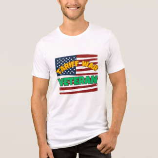 T-SHIRT  EN TRI-MATIÈRE VÉTÉRAN DE GUERRE TARIFAIRE