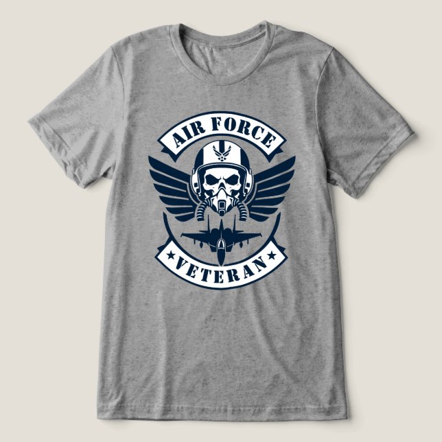 T-shirt En Tri-matière Vétéran de l'armée de l'air (Design Recto)