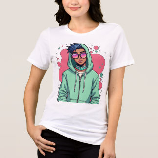 T-shirt En Tri-matière Vibe De Rue Cachée