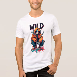 T-shirt En Tri-matière "Vibe des rues"