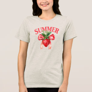 T-shirt En Tri-matière Vibes d'été fraises
