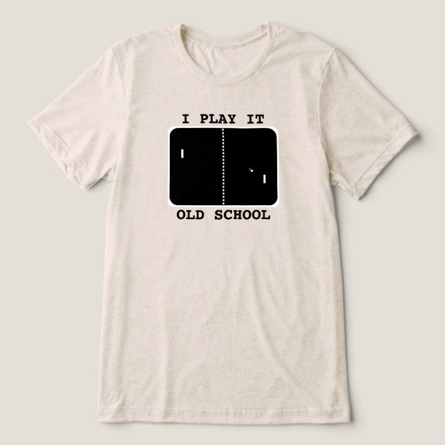 T-shirt En Tri-matière Vieux gamer (Design Recto)