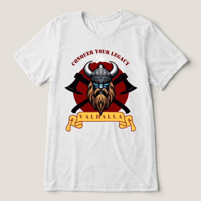 T-shirt En Tri-matière Viking Warrior (Design Recto)