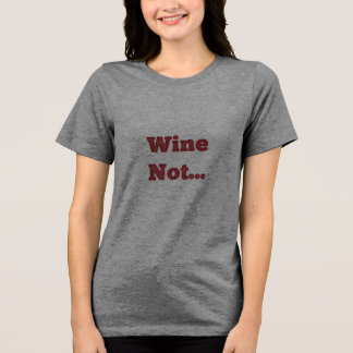 T-shirt En Tri-matière Vin Pas