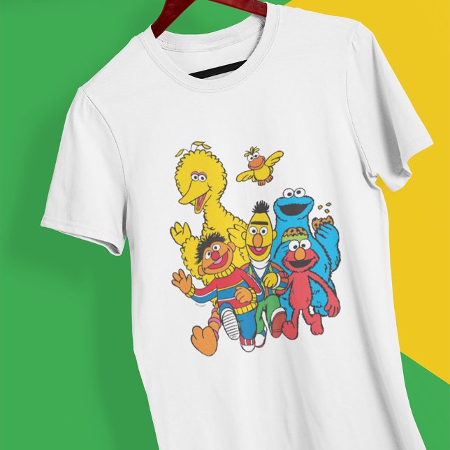 T-shirt En Tri-matière Vintage 123, rue Sésame (Créateur téléchargé)