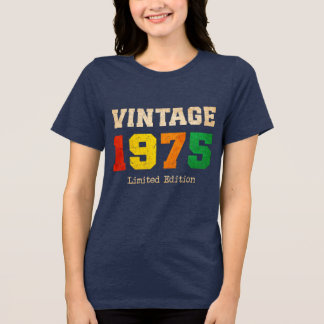 T-shirt En Tri-matière Vintage 1975 Limited Edition - 50e anniversaire Re