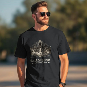 T-shirt En Tri-matière Vintage City Chambers Mens