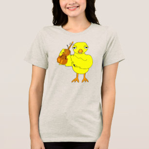 T-shirt En Tri-matière Violon Chick