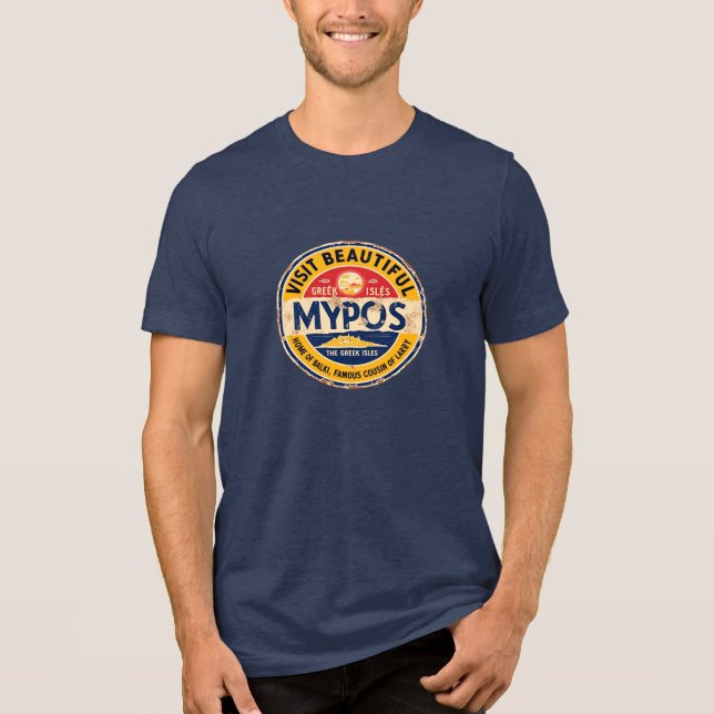 T-shirt En Tri-matière Visit Mypos (Recto)