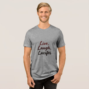 T-shirt En Tri-matière Vivez, Riez, Lucifer