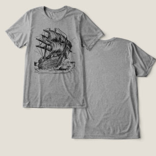T-shirt En Tri-matière Voile terminée
