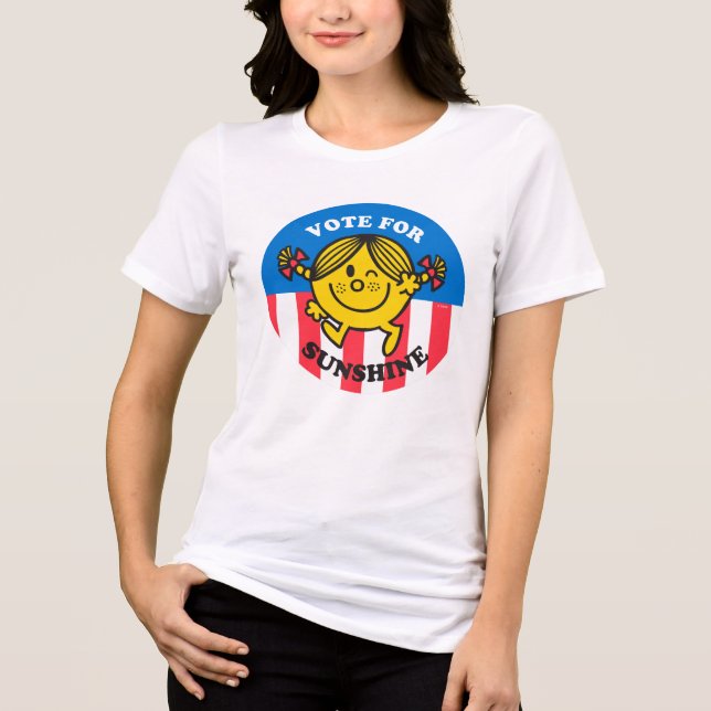T-shirt En Tri-matière Vote Pour Sunshine (Recto)