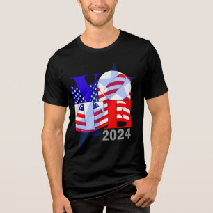 T-shirt En Tri-matière voter est un acte d'amour