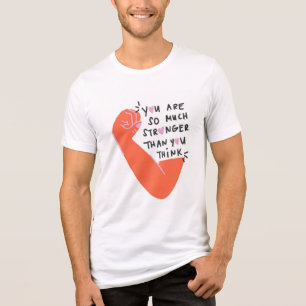 T-shirt En Tri-matière Vous êtes beaucoup plus fort que vous ne le pensez