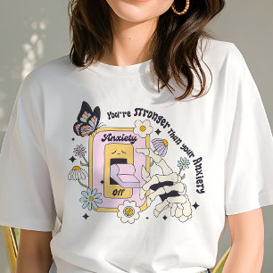 T-shirt En Tri-matière Vous êtes plus fort que votre anxiété
