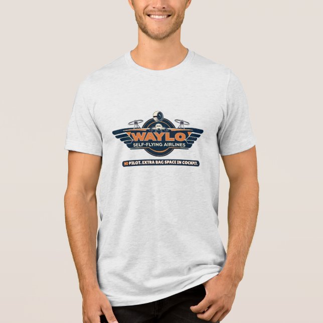 T-shirt En Tri-matière Waylo Self-Flying Airlines (Fictional) (Recto)