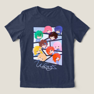 T-shirt En Tri-matière Wingz Multi Personnages