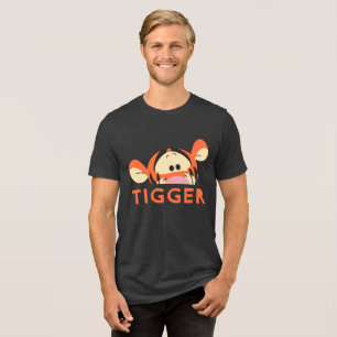 T-shirt En Tri-matière Winnie l'Ooh   Tigre Peek-a-Boo