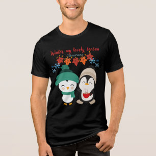 T-shirt En Tri-matière Winter My Lovely Season - Festive Christmas Men’s