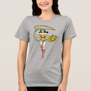 T-shirt En Tri-matière Wonder Woman Lasso au-dessus de la tête